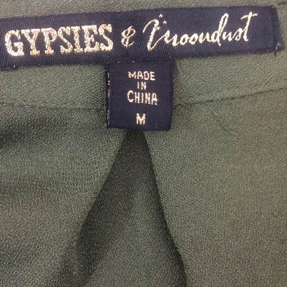 Gypsies & Moondust military top FINAL PRICE - Picture 5 of 8